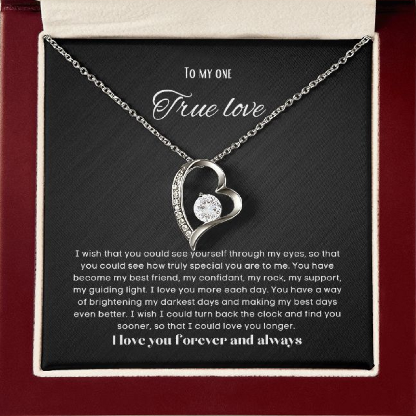 To my soulmate gift for birthday or anniversary and Valentinesday