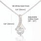 To my soulmate alluring beauty necklace gift for birthdays and special occasion