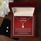 To my soulmate Alluring necklace set with earrings